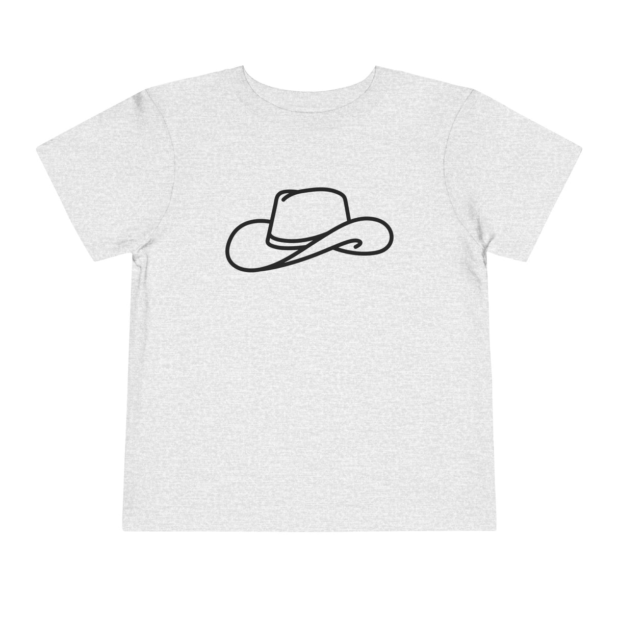 Cowboy Hat Profile - Toddler Short Sleeve Tee