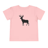 Whitetail Deer 1 Profile - Toddler Short Sleeve Tee