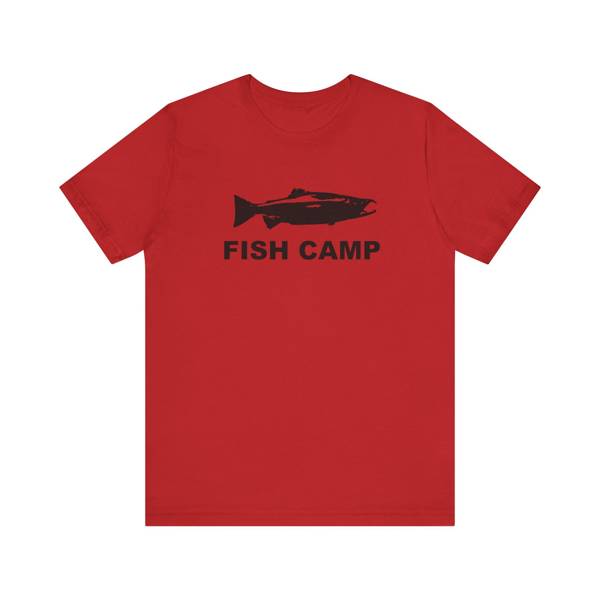 Silver Salmon Spawn Phase - Fish Camp T-Shirt - Alpha Series