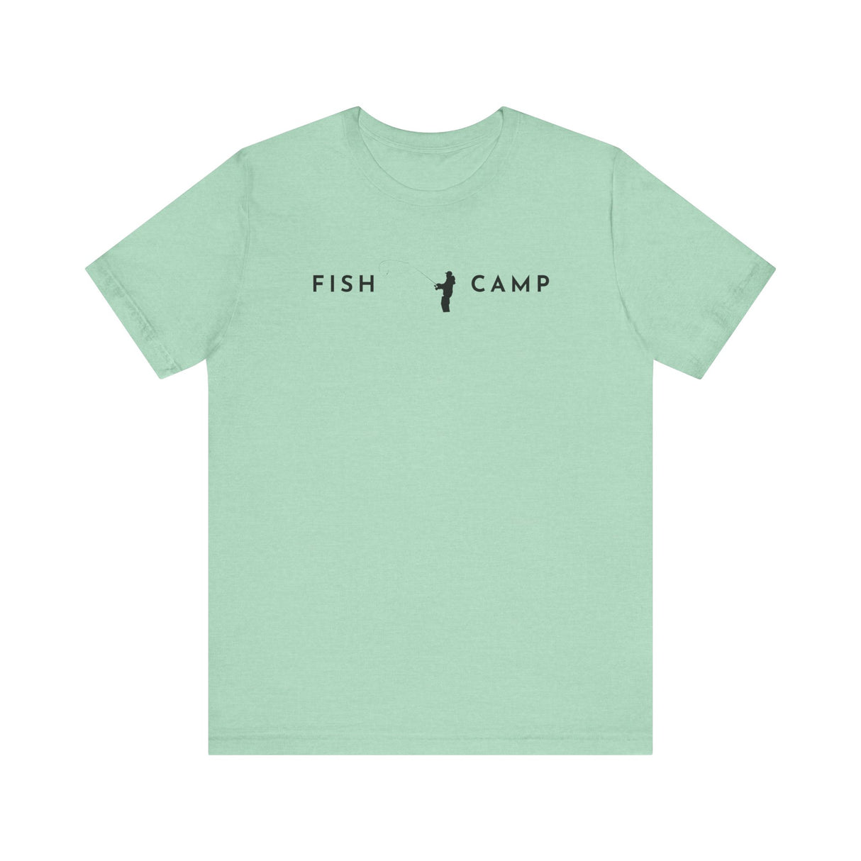 Casting Fisherman Fish Camp T-Shirt