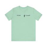 Casting Fisherman Fish Camp T-Shirt