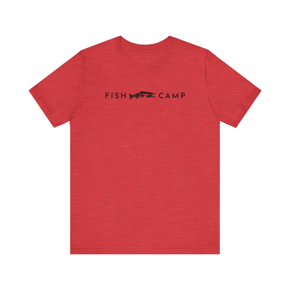 King Salmon Fish Camp T-Shirt - Chinook Spawning Stage