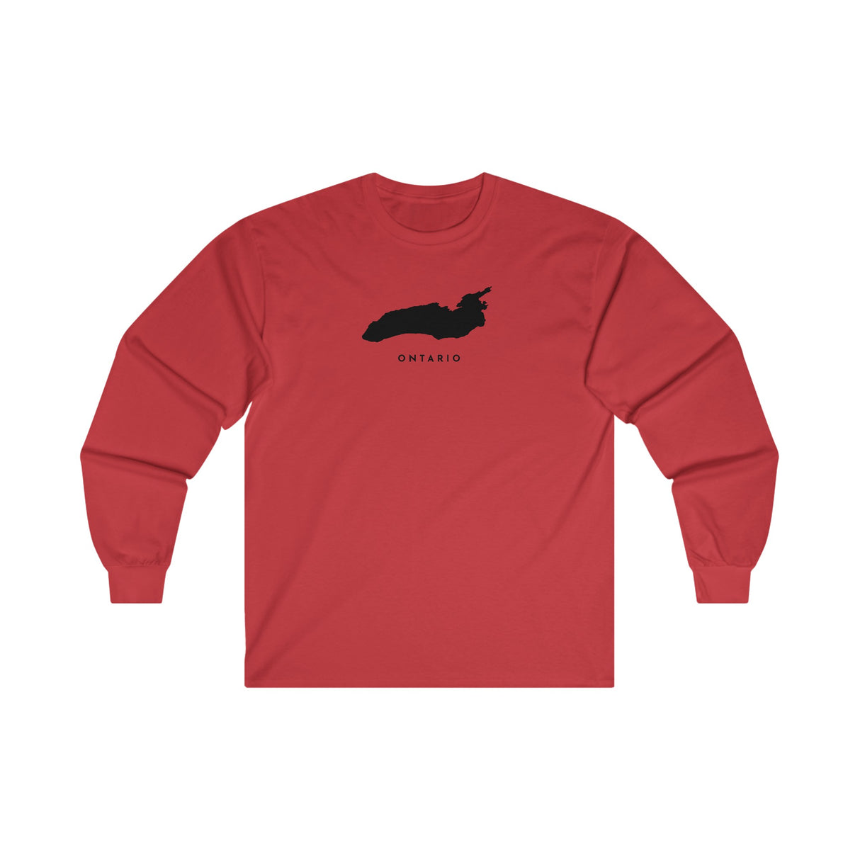 Lake Ontario - Great Lakes Collection - Ultra Cotton Long Sleeve Tee