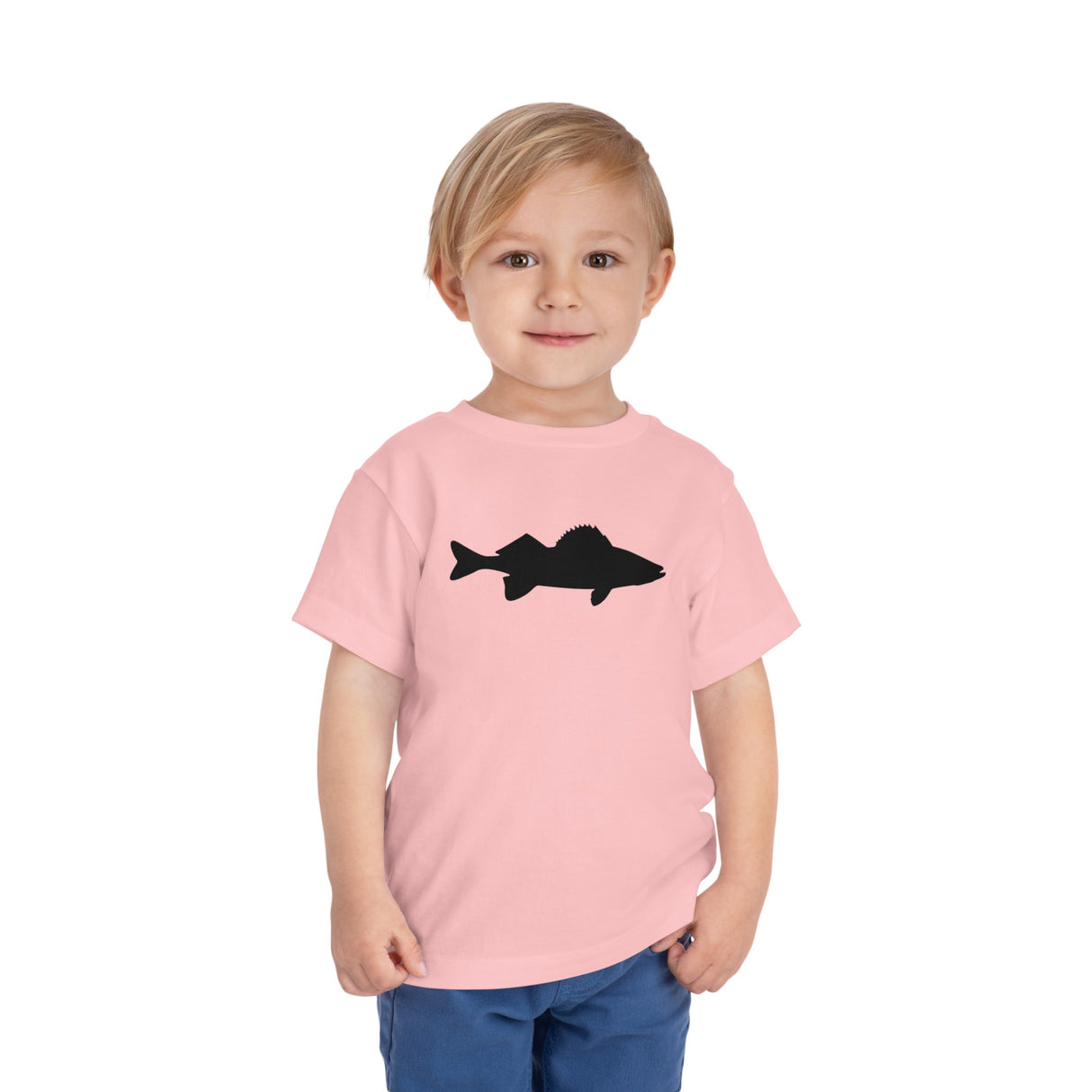 Walleye Profile - Toddler Short Sleeve Tee