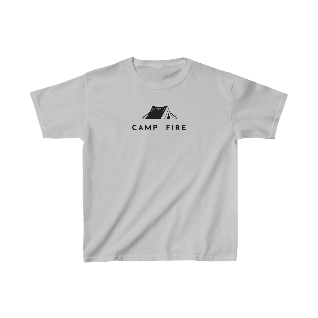 Tent - Camp Fire - Kids Heavy Cotton™ Tee