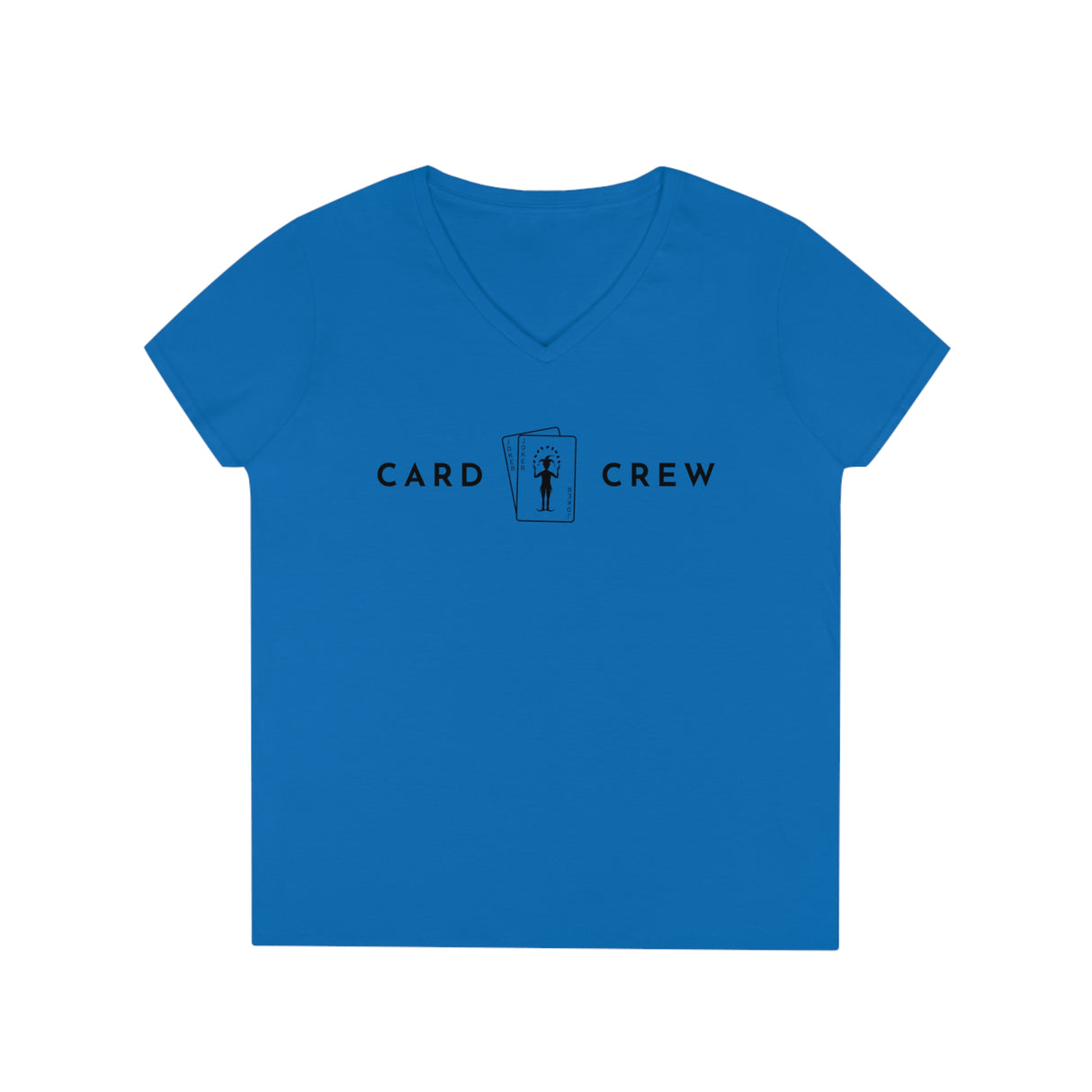 2 Jokers - Card Crew - Ladies' V-Neck T-Shirt