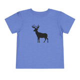 Whitetail Deer 1 Profile - Toddler Short Sleeve Tee