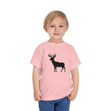 Whitetail Deer 1 Profile - Toddler Short Sleeve Tee