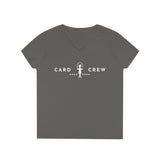 Joker and Suits - Card Crew - Ladies' V-Neck T-Shirt