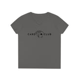 Playing Cards Spades - Card Club - Ladies' V-Neck T-Shirt