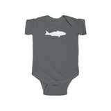 Red Fish Profile -  Infant Fine Jersey Bodysuit