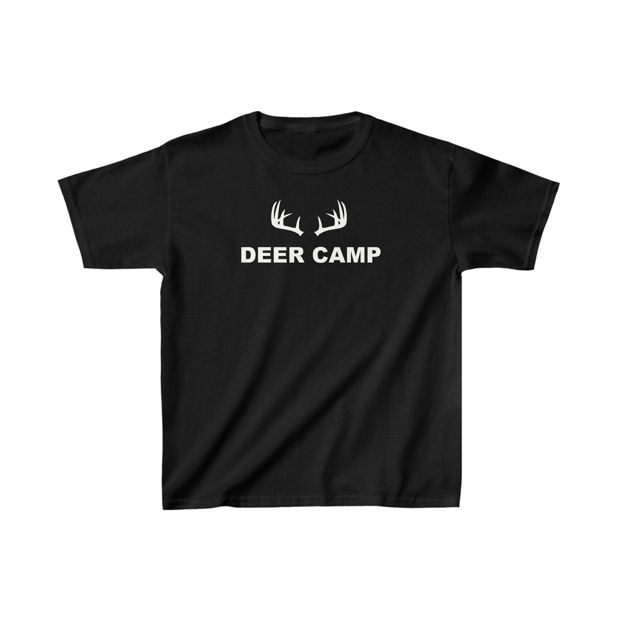 Whitetail Antlers - Deer Camp - Kids Heavy Cotton™ Tee