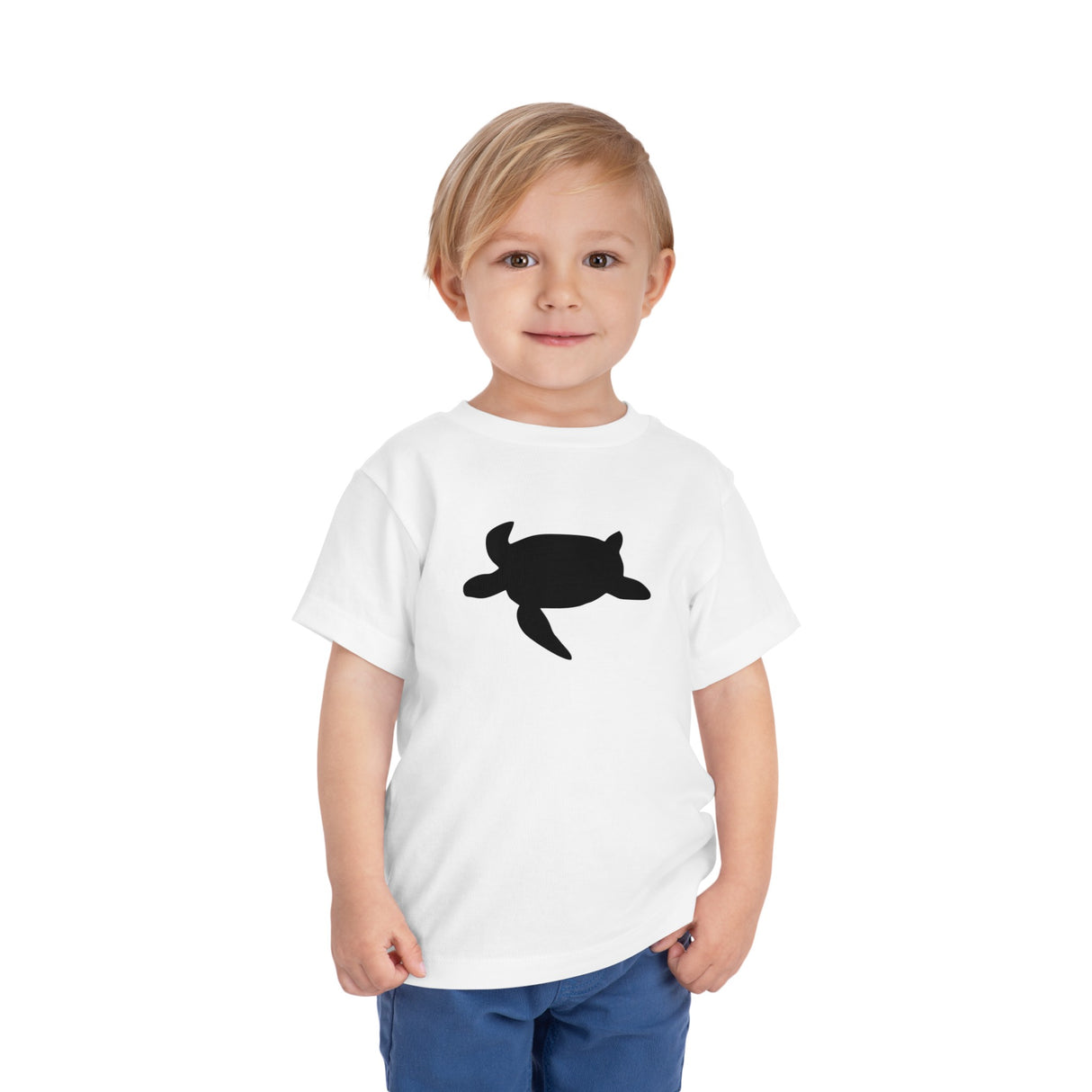 Sea Turtle Profile - Toddler Short Sleeve Tee