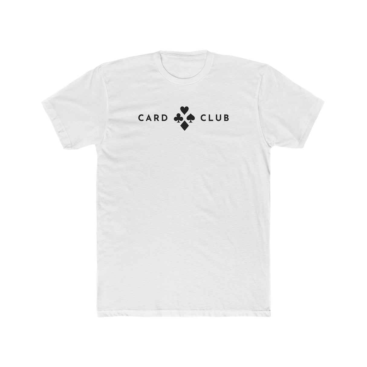 Suits - Card Club - Men's Cotton Crew Tee