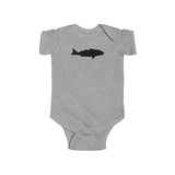 Red Fish Profile -  Infant Fine Jersey Bodysuit