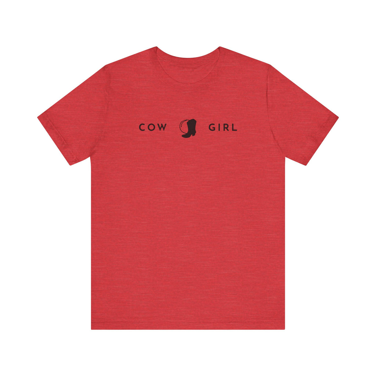 Boot and Lasso - Cow Girl T-Shirt