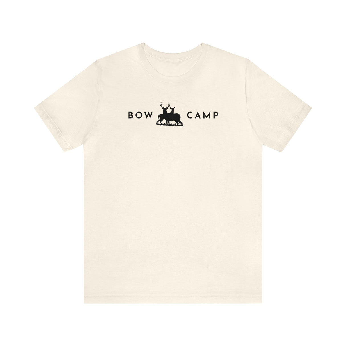 Buck and Doe - Bow Camp - Custom print on Back