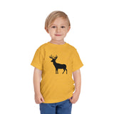 Whitetail Deer 1 Profile - Toddler Short Sleeve Tee