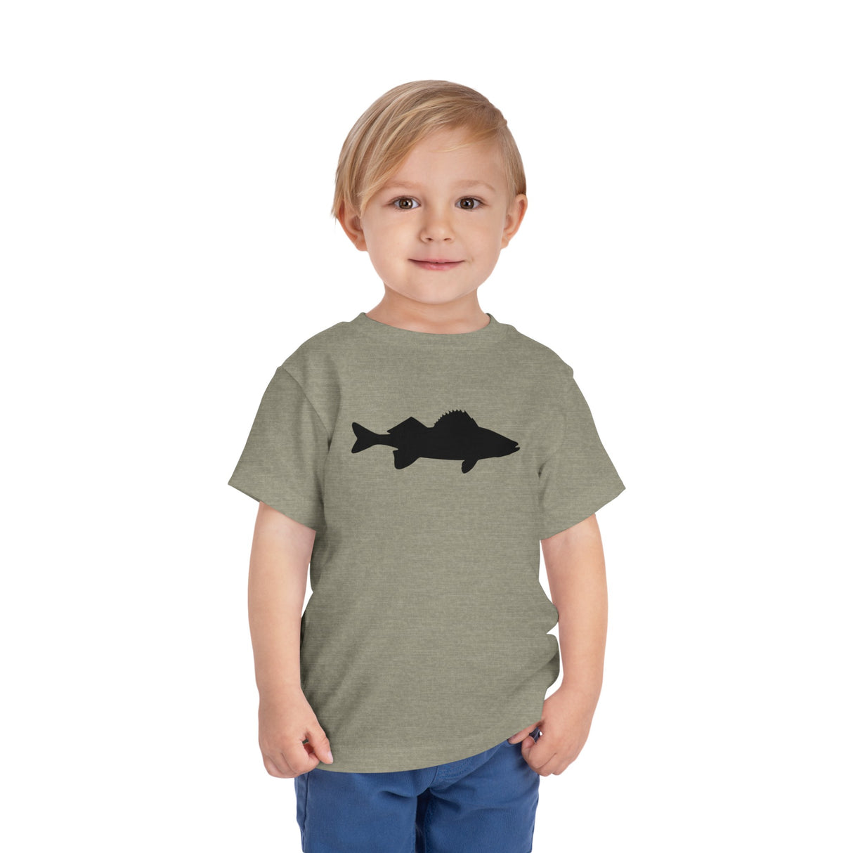 Walleye Profile - Toddler Short Sleeve Tee