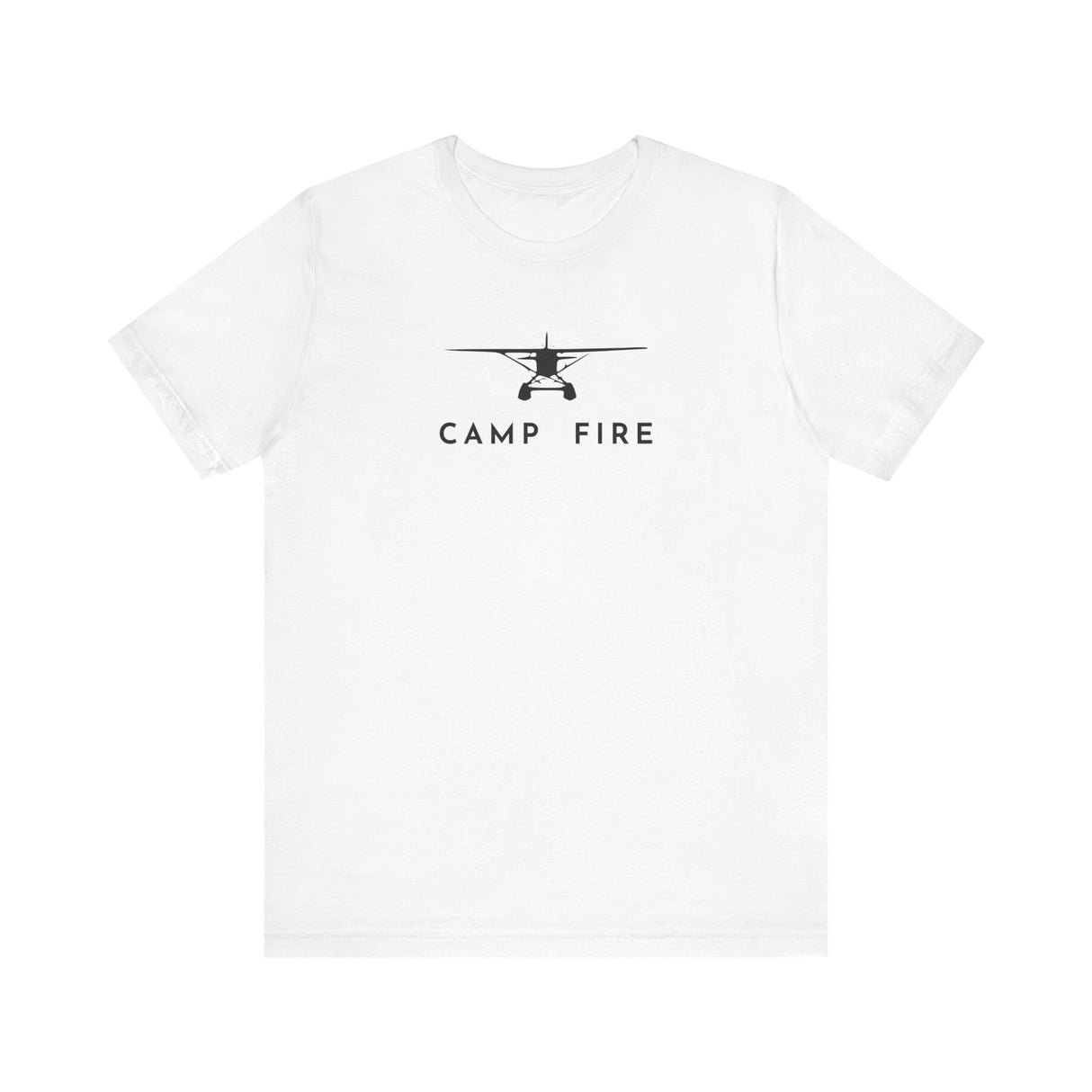 Float Plane front  - Camp Fire T-Shirt