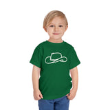 Cowboy Hat Profile - Toddler Short Sleeve Tee