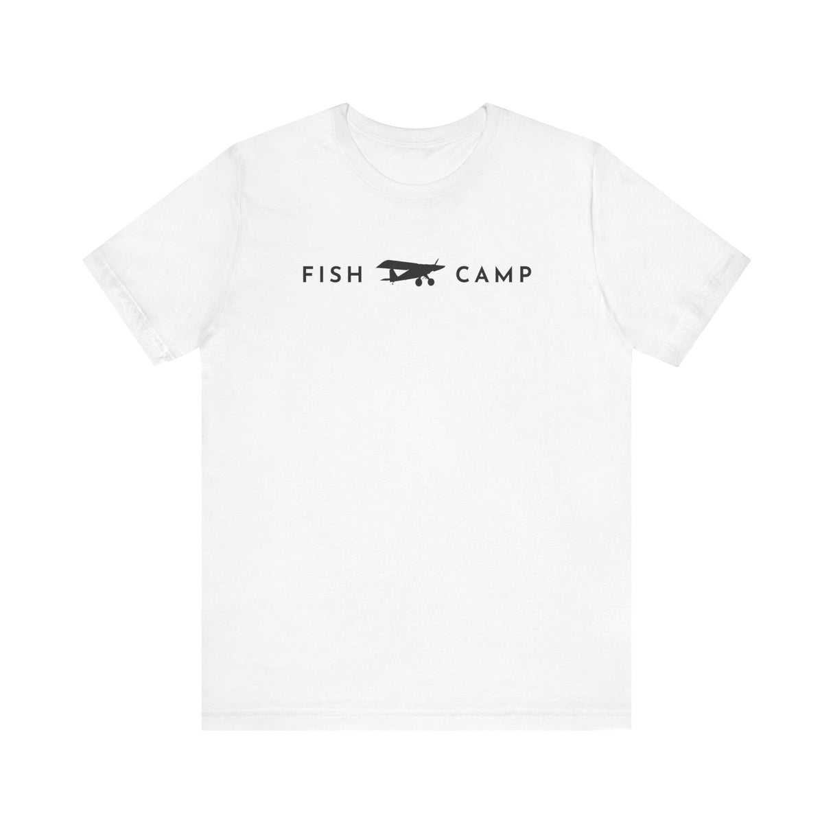 Tailwheel plane - Side View - Fish Camp T-Shirt