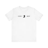 Boot and Lasso  - Cow Boy T-Shirt