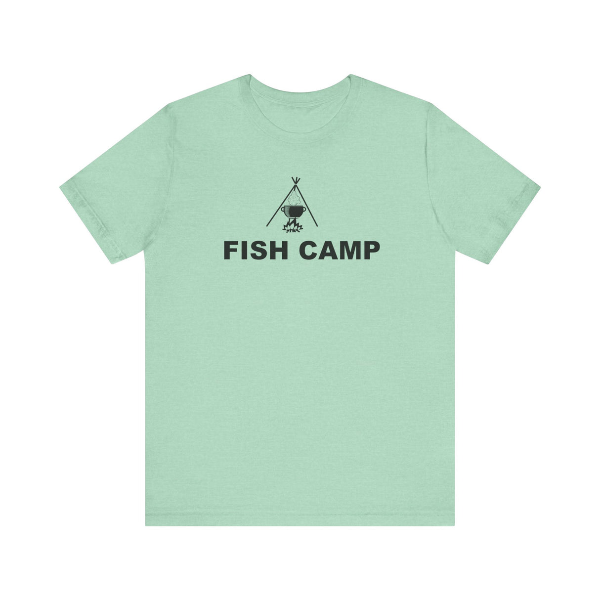 Campfire Fish Boil Fish Camp T-Shirt - Alpha Series