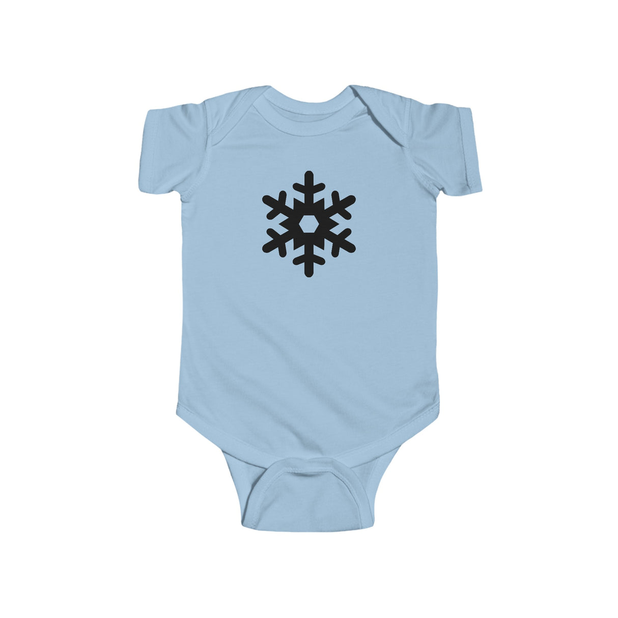 Snowflake Profile -  Infant Fine Jersey Bodysuit