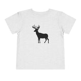 Whitetail Deer 1 Profile - Toddler Short Sleeve Tee