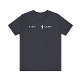 Casting Fisherman Fish Camp T-Shirt