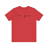 Casting Fisherman Fish Camp T-Shirt