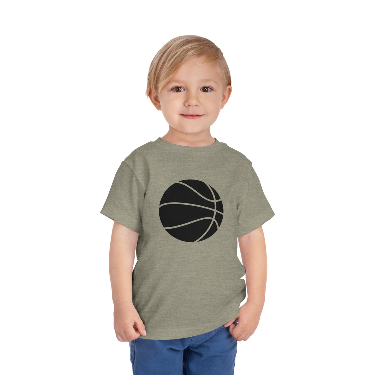 Basketball Profile - Toddler Short Sleeve Tee