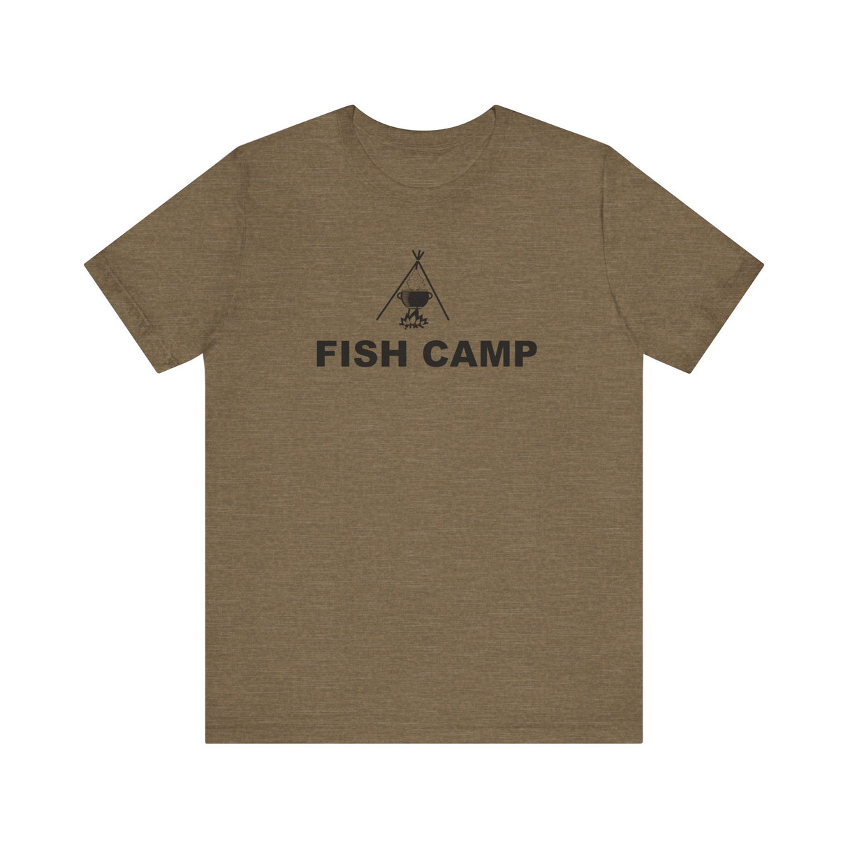 Campfire Fish Boil Fish Camp T-Shirt - Alpha Series