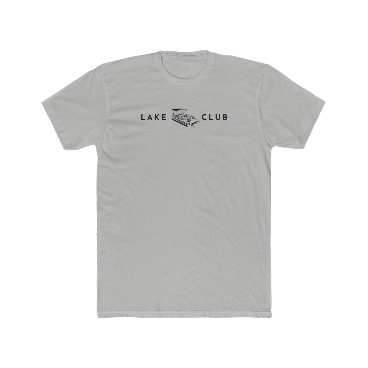 Pontoon 1 - Lake Club - Men's Cotton Crew Tee