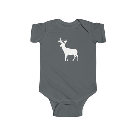 Whitetail Buck Profile -  Infant Fine Jersey Bodysuit