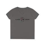 4 Aces - Card Crew - Ladies' V-Neck T-Shirt