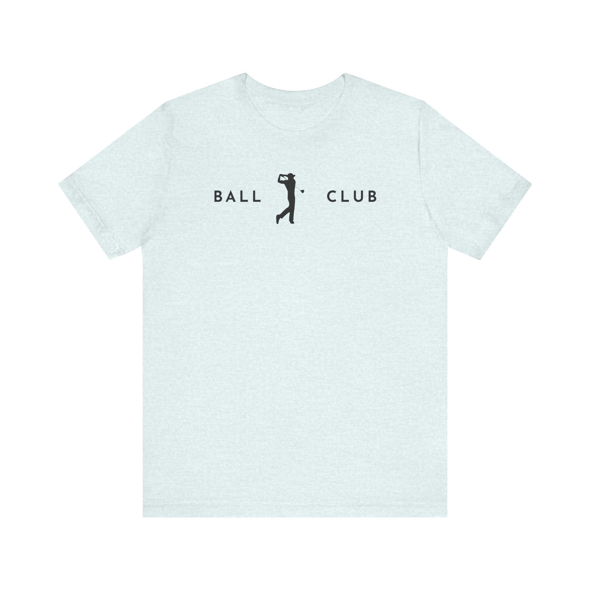 Golf Player Driving side image - Ball Club T-Shirt