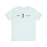 Golf Player Driving side image - Ball Club T-Shirt