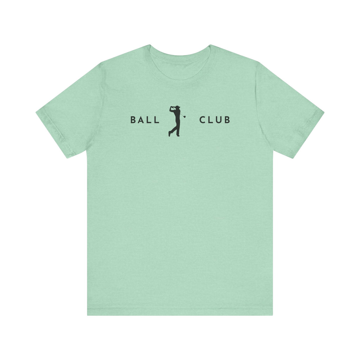 Golf Player Driving side image - Ball Club T-Shirt