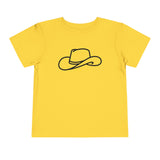 Cowboy Hat Profile - Toddler Short Sleeve Tee