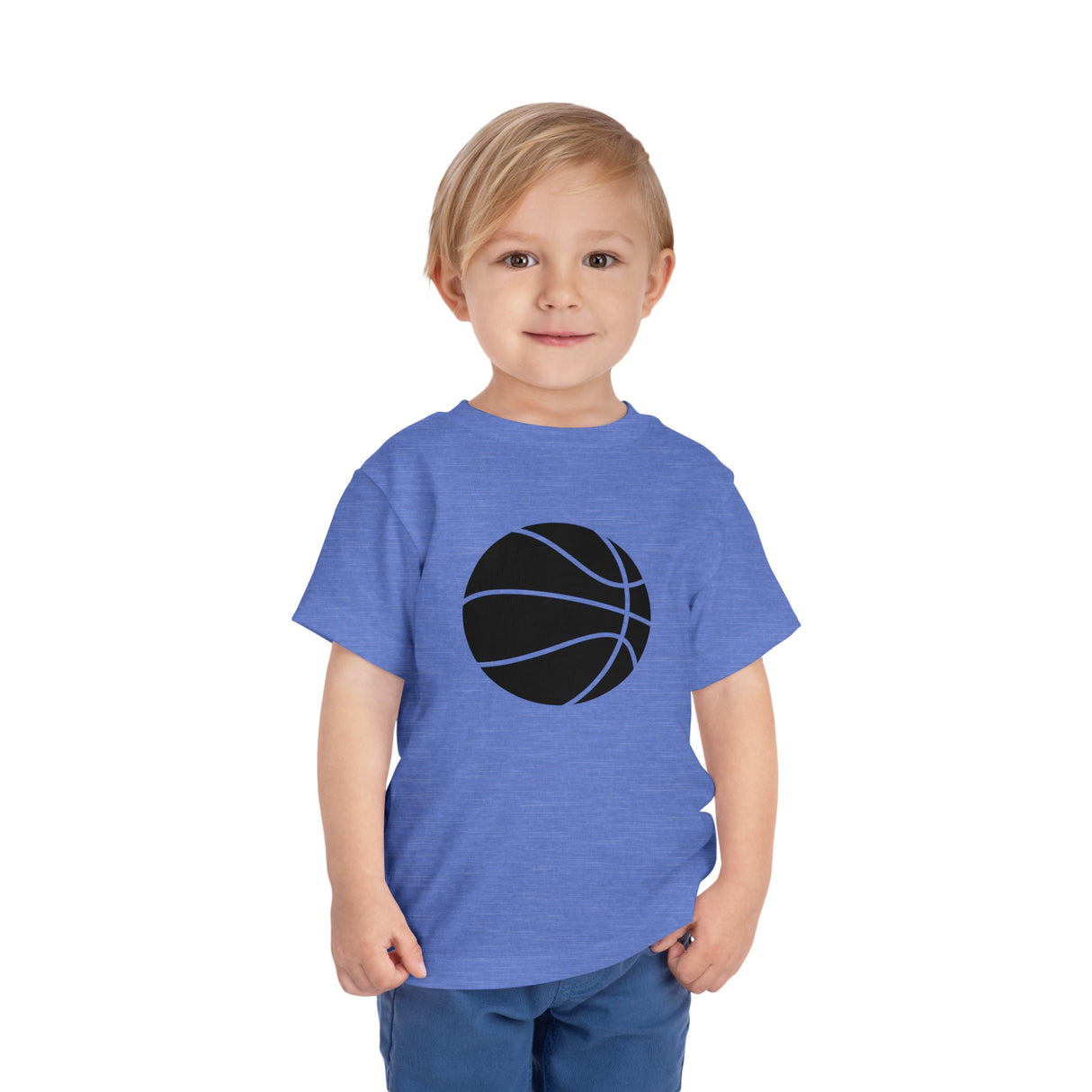 Basketball Profile - Toddler Short Sleeve Tee