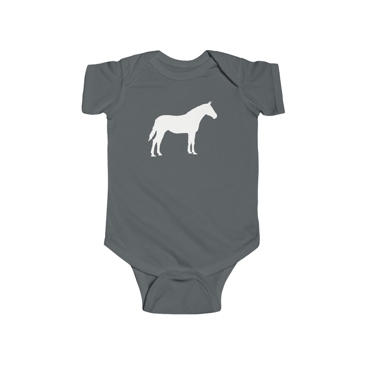 Horse Profile -  Infant Fine Jersey Bodysuit