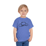 Cowboy Hat Profile - Toddler Short Sleeve Tee