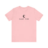 Crescent Moon with stars - Camp Fire T-Shirt