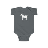 Goat Profile -  Infant Fine Jersey Bodysuit