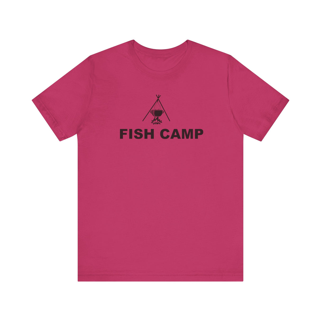 Campfire Fish Boil Fish Camp T-Shirt - Alpha Series