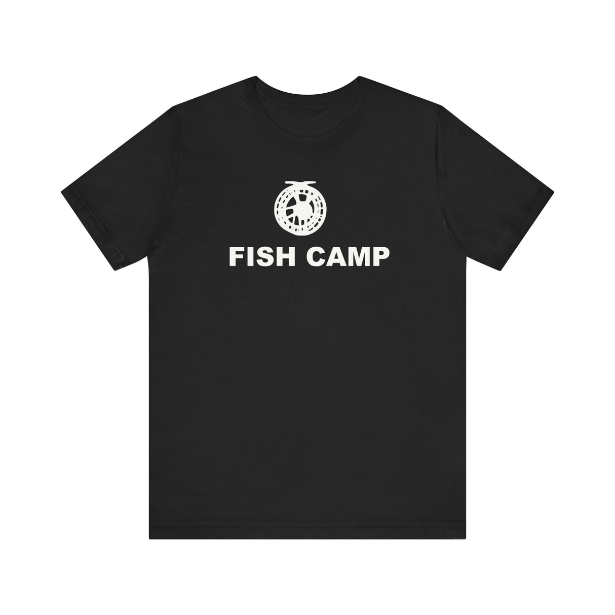 Fly Reel Fish Camp T-Shirt - Alpha Series