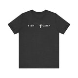 Casting Fisherman Fish Camp T-Shirt