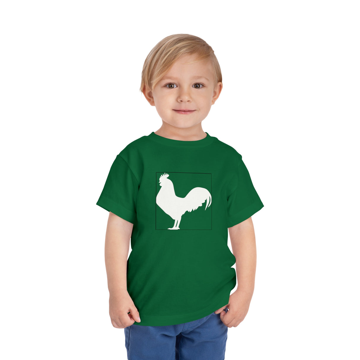 Rooster Profile - Toddler Short Sleeve Tee